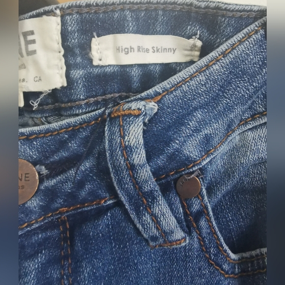 Jane Jeans Dark Wash Size 6 - Picture 4 of 8